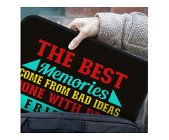 Best Friend Quotes iPad Sleeve
