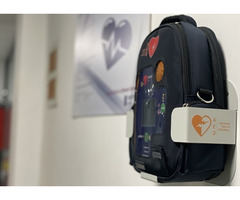 Three-step defibrillation process defibrillator