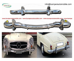 Mercedes 190 SL bumper (1955-1963) by stainless steel