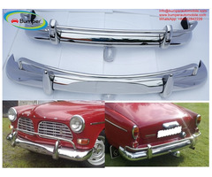 Volvo Amazon USA style bumper (1956-1970) by stainless steel