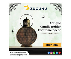 Antique Candle Holder | Elegant Home Decor |Online