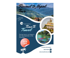 Raxaul to Nepal Tour Package, Nepal Tour Packages from Raxaul