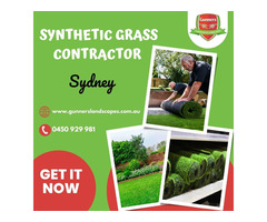 Synthetic Grass Contractor Sydney - Gunners Landscape