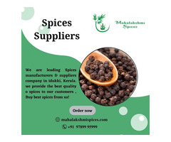 Spices Suppliers In Idukki | Spices Suppliers In Kerala