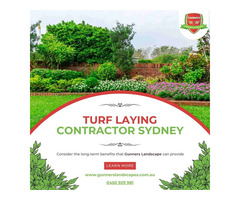 Expert Turf Laying Contractor in Sydney