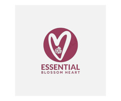 Dried Floral Elegance: Essential Blossom Heart