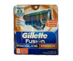 Gillette Fusion Proglide Power Refill Razor Blade Cartridges, 8 Ct.